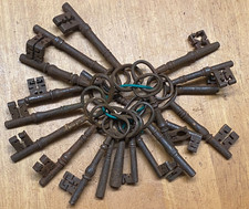 A Job Lot of Antique Door Keys Bunch