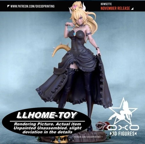Scale bowsette dress - dress, resin