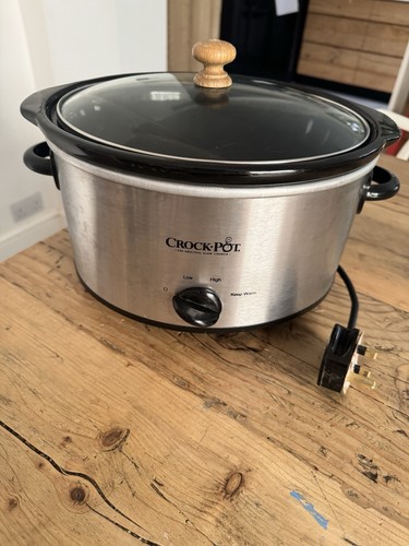 Crock pot family size silver - crock-pot,