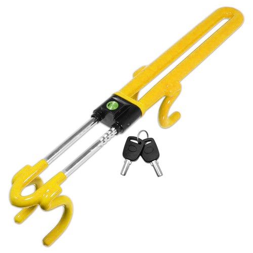 Steering wheel lock adjustable - lock,