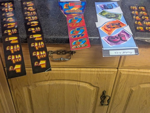 Fruit machine decals - machine,
