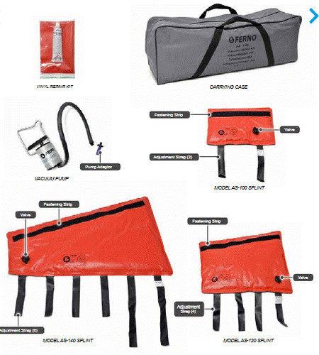 Ferno vacuum splint kit - vacuum,