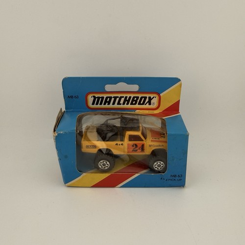 Vintage 1981 matchbox mb63 - vintage, 4x4