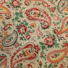 1930s Vtg Paisley & Roses