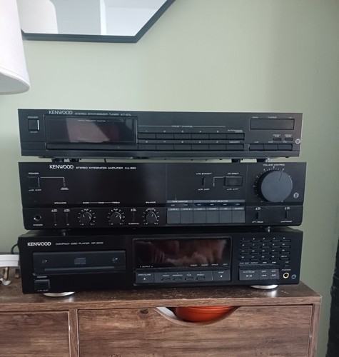 Vintage kenwood hifi stack - vintage,
