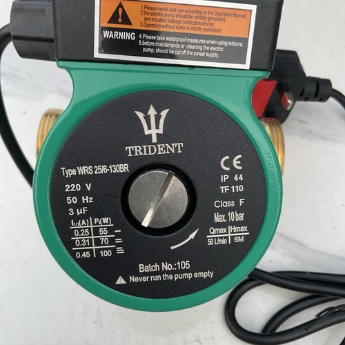 Trident hot water secondary - water,