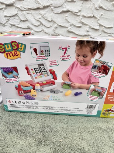 Kids toy cash register with - register,
