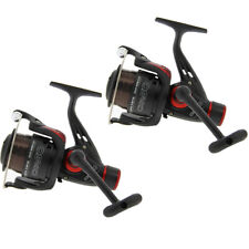 Starter Fishing Reels With 8lb Line 1bb Coarse Float Match Fishing And Case x 2