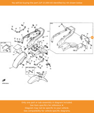 YAMAHA Damper, 22F-2139X-00