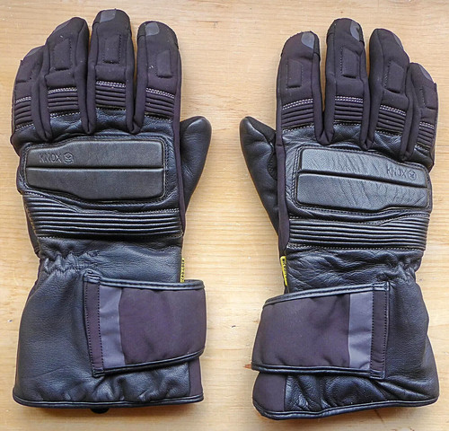 Knox storm motorcycle gloves - storm,