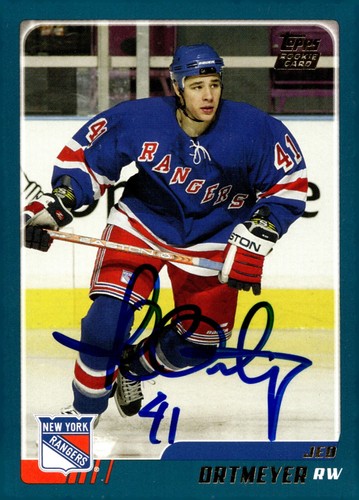 Jed ortmeyer signed - ortmeyer,