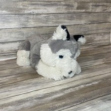 Siberian Husky Dog Puppy Blue Eyes Soft Plush  Animal Toy Cuddly