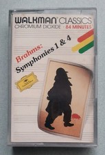 Walkman Classics - Brahms Original Deutsche Grammophon Cassette Tape