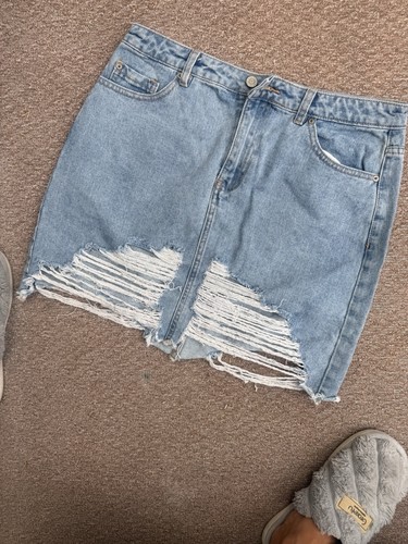 New look denim skirt - look,