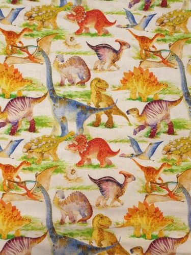 Dinosaur fabric fat - dinosaur,