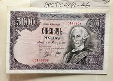 Spain España 5000 Pesetas