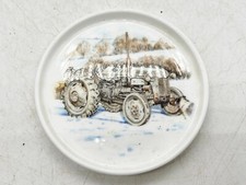 VINTAGE FINE BONE CHINA COLLECTORS PLATE COUNTRY ARTISTS STEVEN BINKS TRACTOR