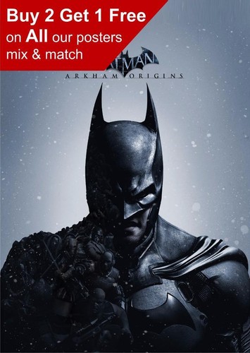 Batman arkham origins - batman, poster