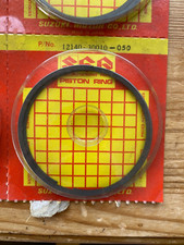 Suzuki GT750, T500, TS250 piston rings, 0.50 oversize, New Old Stock