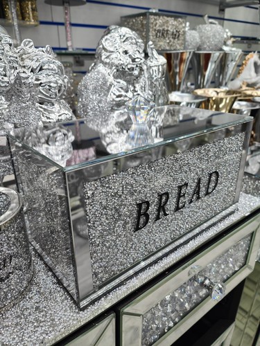 Crushed crystal diamond - crushed, silver