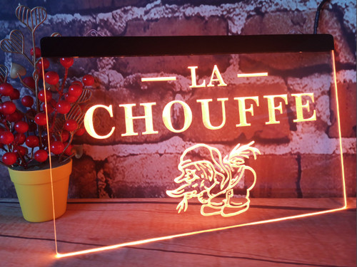 Chouffe beer led neon light - beer,