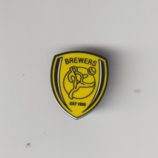 BURTON ALBION F.C. Club Crest Enamel Badge FREE POST UK