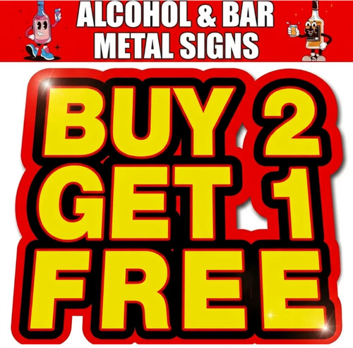 Man cave metal signs shed - cave,