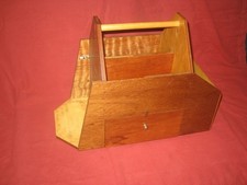 Handmade wooden tool box