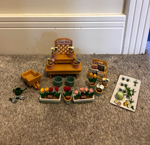 Sylvanian families flower shop - sylvanian,