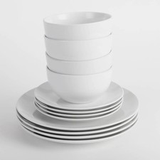 12pc dinnerware porcelain - dinnerware,