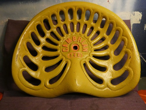 Tractor implement seat - ,