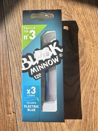 Black minnow 120 electric blue - 120,