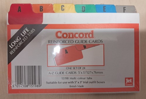 Brand new concord - concord, a-z
