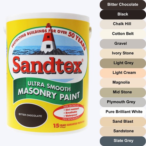 Sandtex paint litre ultra - paint, 5