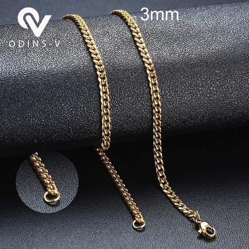 Mens womens chain - silver, gold