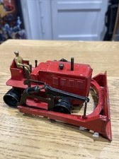 Vintage Dinky Supertoys Blaw-Knox Bulldozer - 561 Red no tracks