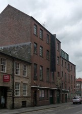 PHOTO  FORMER NORFOLK CORN MILLS LEADMILL ROAD SHEFFIELD LATE C19TH FORMER FLOUR