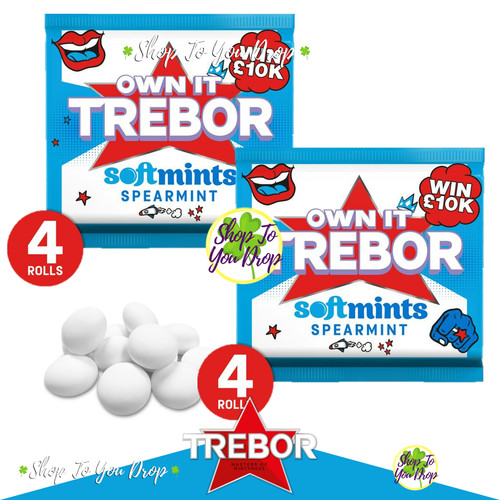 Trebor softmints rolls x 4 - softmints, 8