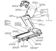 Life Fitness Treadmill 9500HR Parts