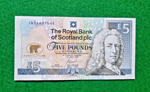 Uncirculated jack nicklaus 5 - nicklaus, £5