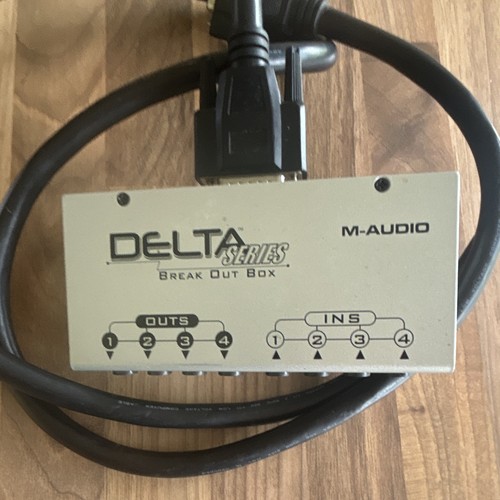 Audio delta series break - m-audio, out