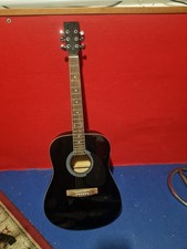 Classical Acoustic Guitar 4/4 Black