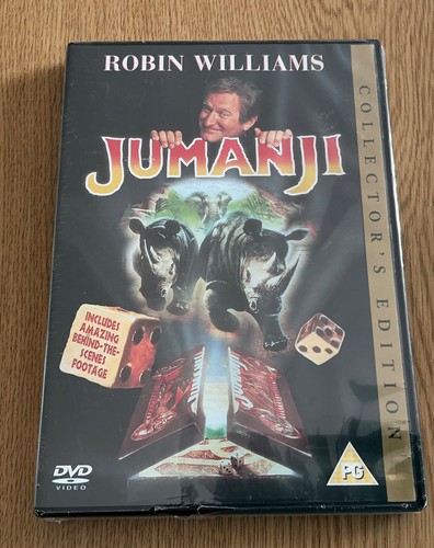 Jumanji dvd new sealed robin - dvd, &