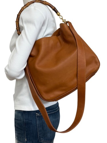 Gucci bamboo hobo handbag - gucci,