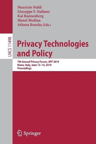 Privacy technologies and - privacy,