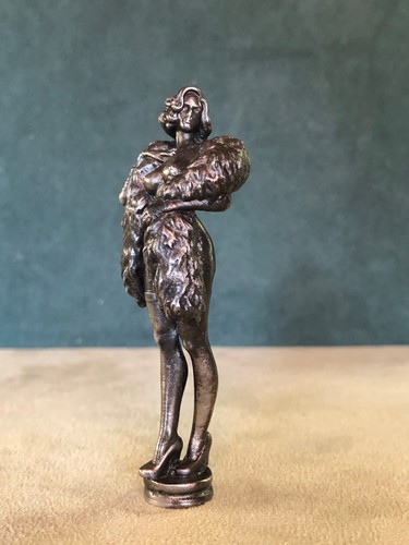 Nude with fur - nude,