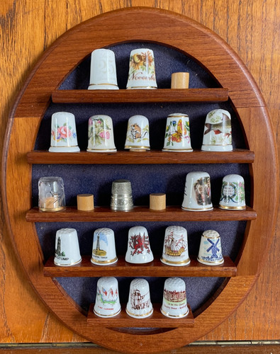 Vintage thimbles wall - vintage, &