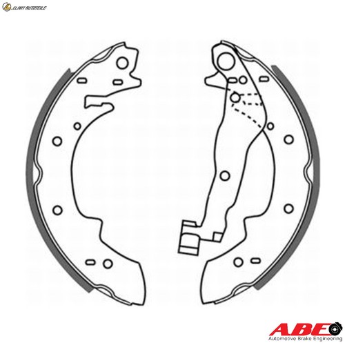 Brake shoe set c0b006abe for - set,