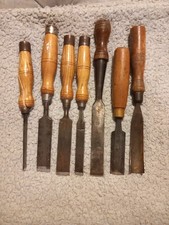 7 Wood Chisels  Used Condition