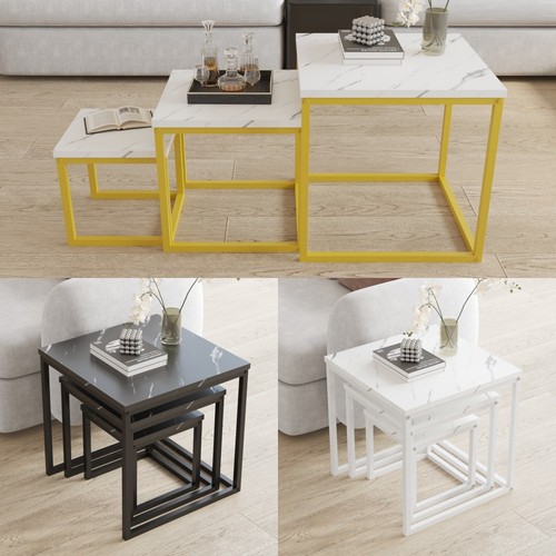 Square nesting tables - of, 3